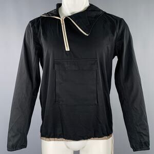 DIGAWEL Size M Black Cotton Hoodie Sweatshirt